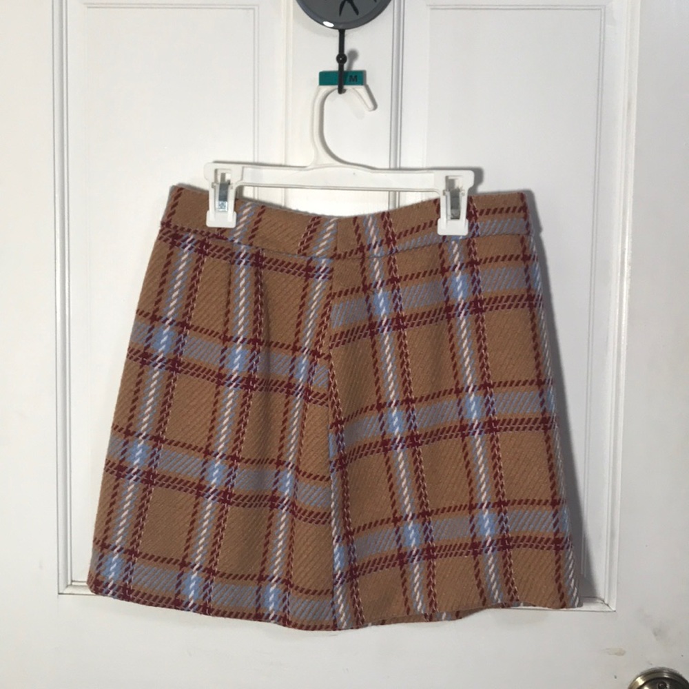 Plaid Mini Skirt